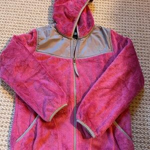 The North Face Vibrant Pink Fleece Jacket